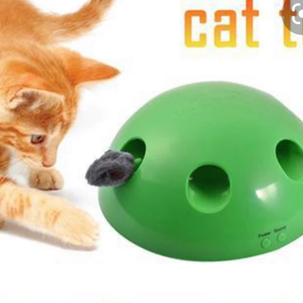 Cat toy interactive pop and play with mouse
